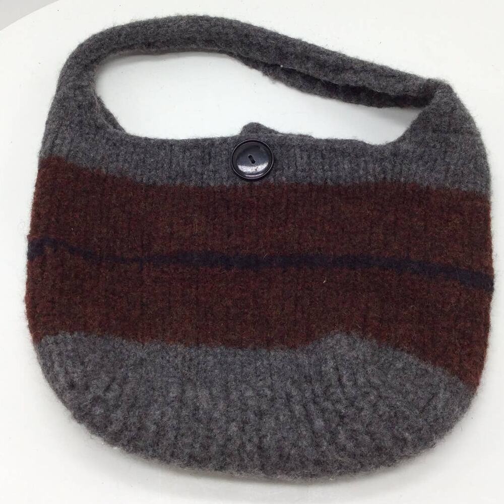 Handmade Felted Wool Handbag